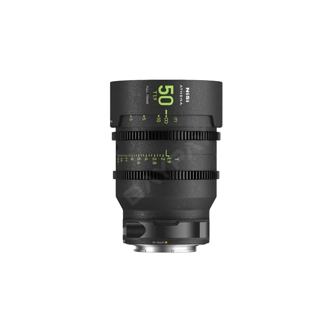 Nisi Athena Prime 50mm T1.9 시네마 단렌즈 정면 모습