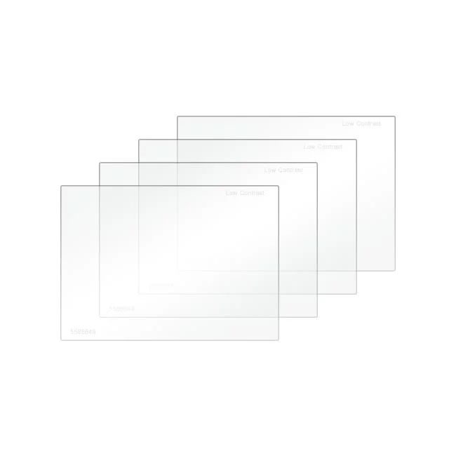 Tiffen 4 x 5.65" Low Contrast Filter 사각 필터 여러 장이 겹쳐 있는 모습
