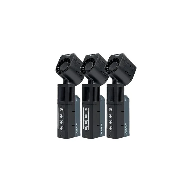 PMI Smoke NINJA PRO TRIDENT Kit 포그 머신 3대 구성 정면 모습