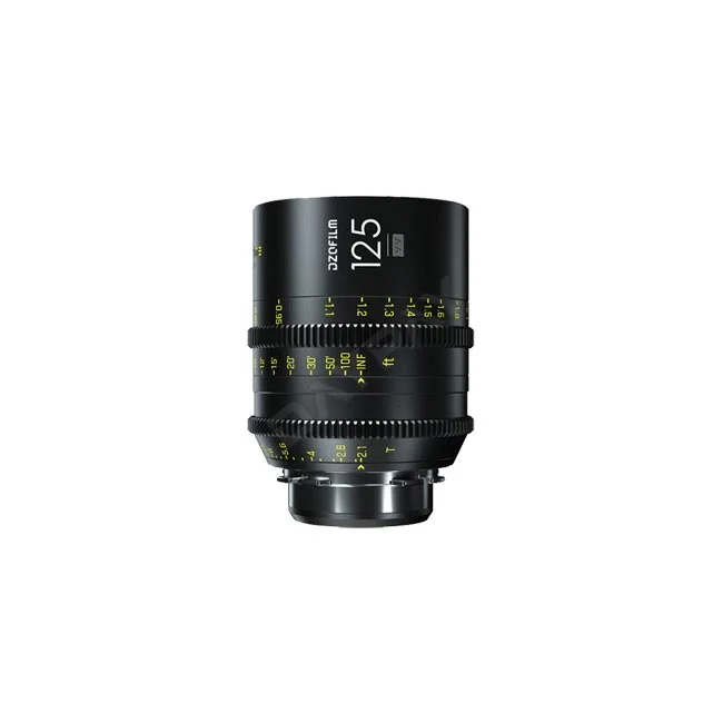 Dzofilm Vespid Prime 125mm T2.1 단렌즈 측면 모습
