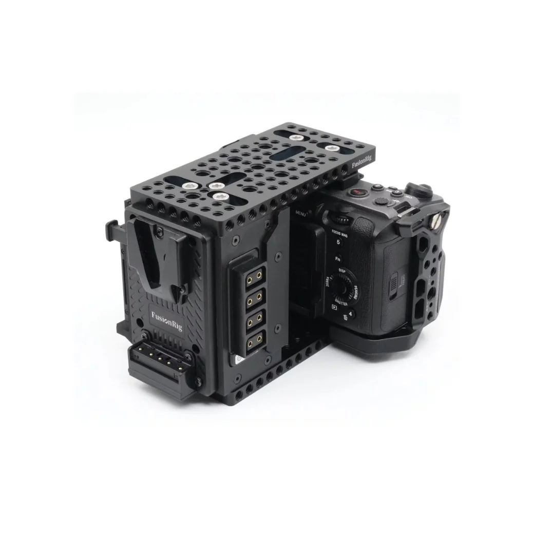 FusionRig Sony FX3, FX30 확장 모듈 장착 모습