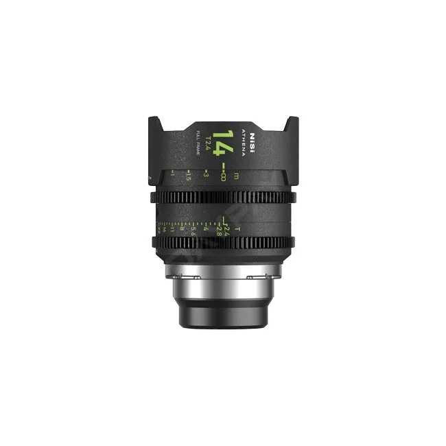 Nisi Athena Prime 14mm T2.4 단렌즈 상단 모습