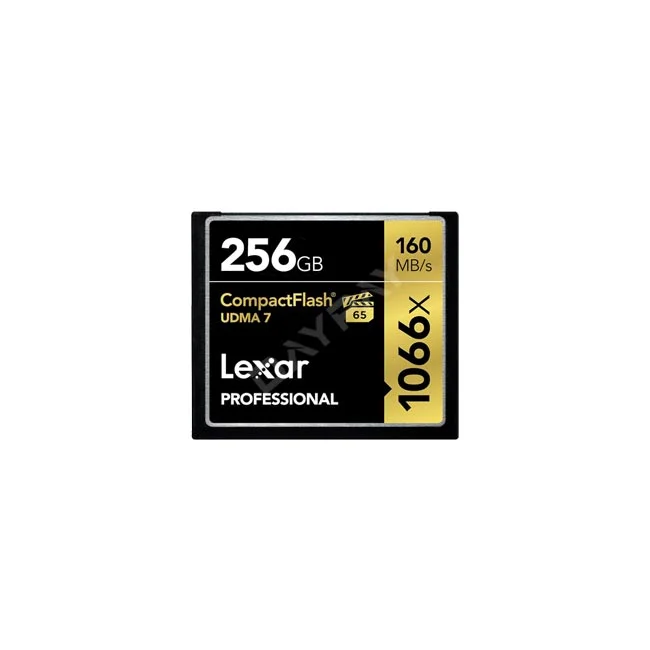 Lexar Professional 1066X CF 카드 256GB 정면 모습