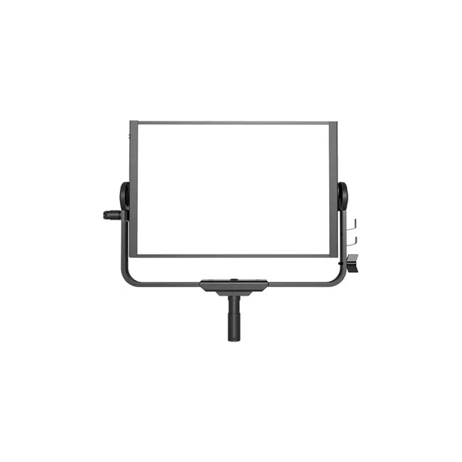 Aputure Nova P300c LED 조명 본체와 요크 정면 모습