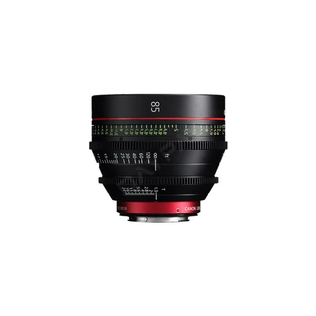 Canon CN-E 85mm T1.3 L F 단렌즈 측면 모습