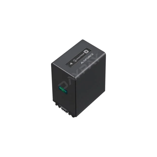 Sony NP-FV100A 배터리 본체 사선 상단 모습