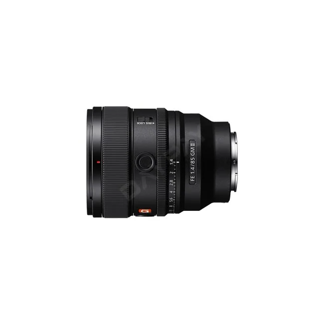 Sony FE 85mm F1.4 GM II 鏡身側麵操作按鍵與光圈環