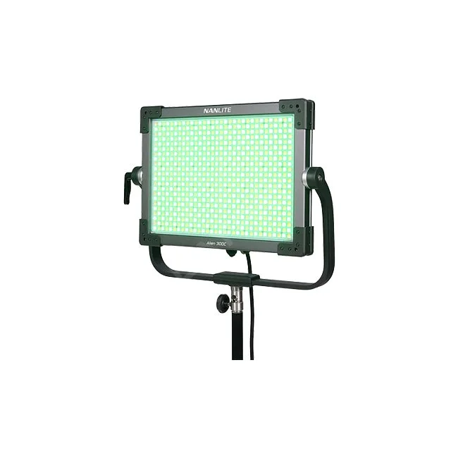 Nanlite Alien 300C 正面燈珠面板與支架