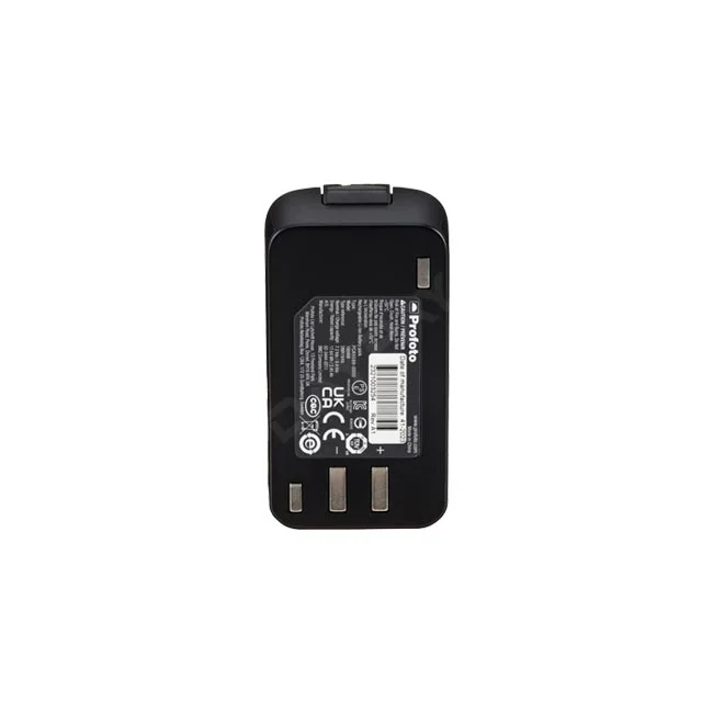 Profoto A-Series Battery (2S1P) 電池背部規格標籤與金屬接點細節