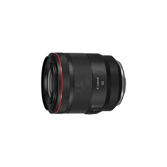 Canon RF50mm F1.2L USM 鏡頭側面外觀，提供專業器材出租與相機租賃服務 - 日付租賃 DAYPAY RENTAL