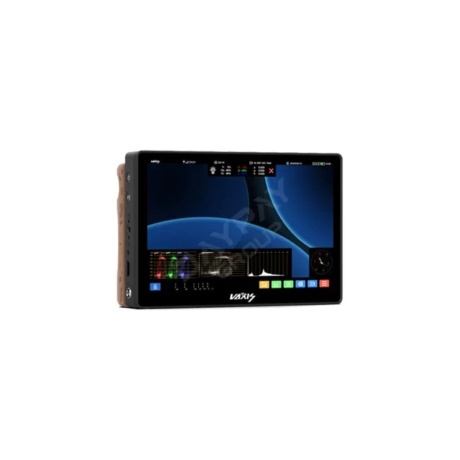 Vaxis Storm Cine 8 無線監視器正面螢幕顯示與操作介面