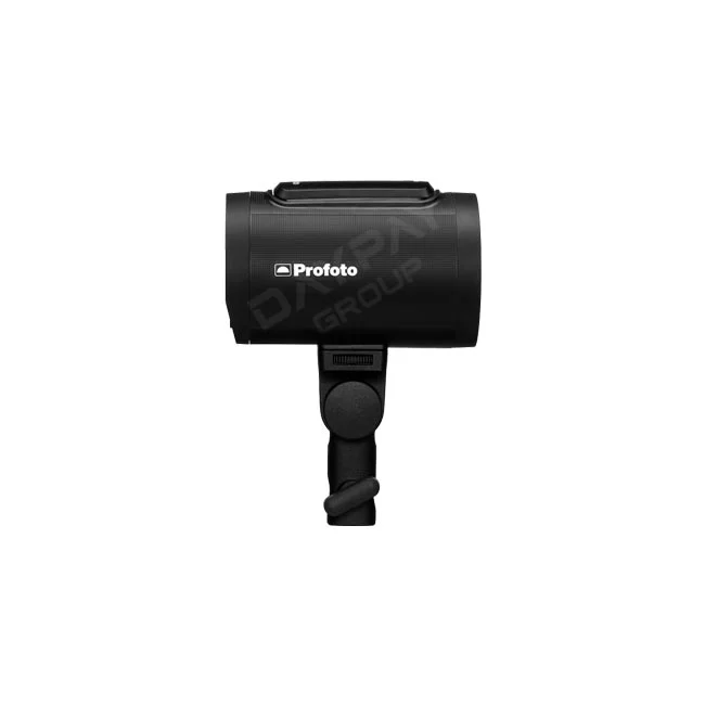 Profoto A2 離機閃光燈側邊視角與燈架轉接座，由日付租賃 DAYPAY RENTAL 提供專業攝影器材出租服務。