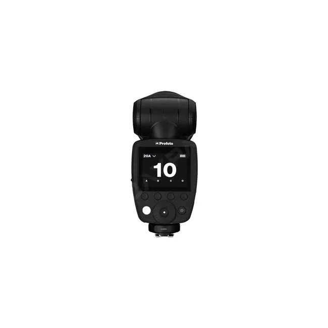 Profoto A10 for Nikon 背面操作介面與螢幕顯示