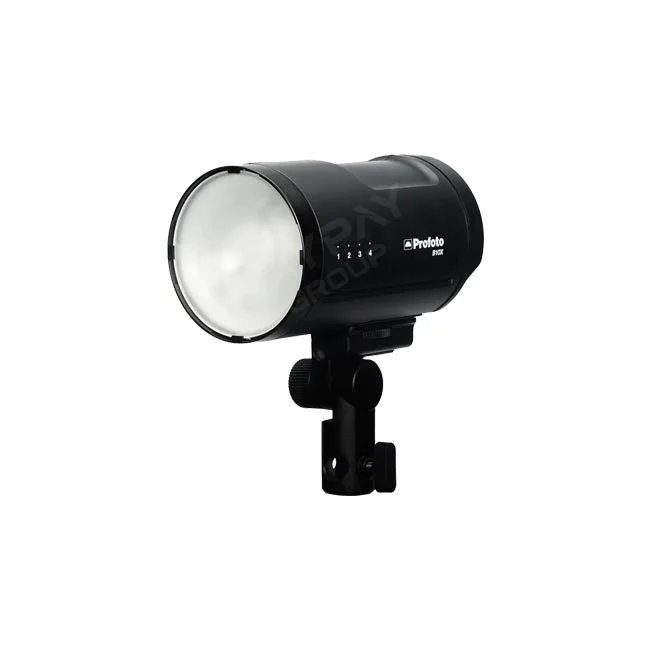 Profoto B10X 燈體正面與燈架適配座