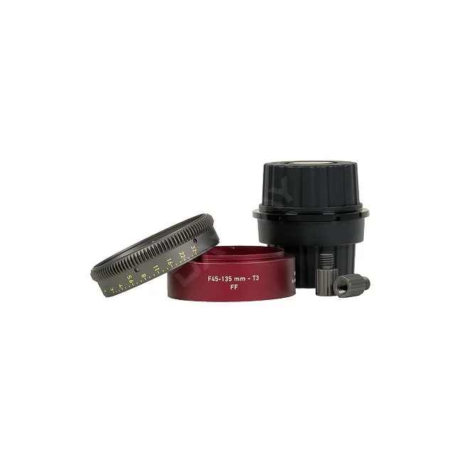 Angenieux EZ-1 45-135mm T3 隨附配件與鏡身組件