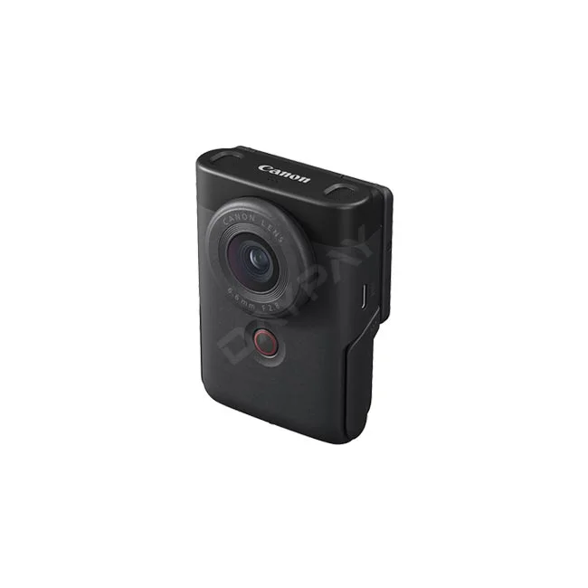 Canon PowerShot V10 正面與側邊視角，展示直立式機身與鏡頭設計，提供相機出租與器材出租服務 - 日付租賃 DAYPAY RENTAL