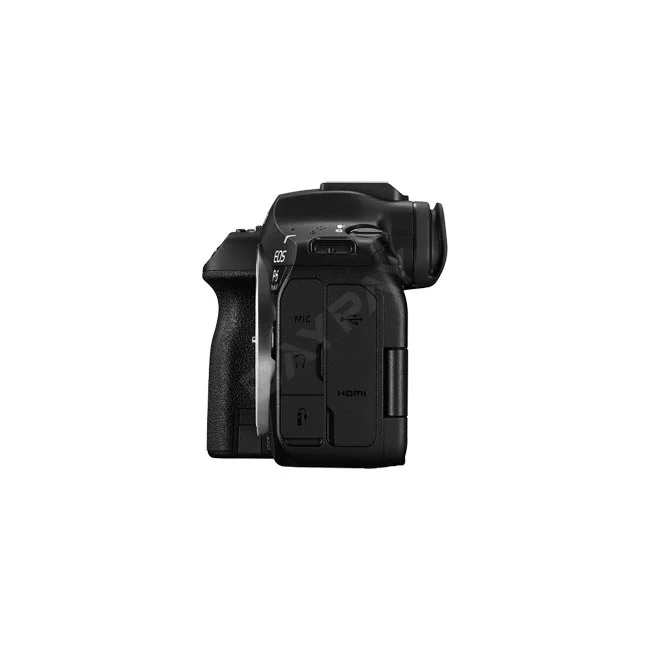 Canon EOS R8 相機側面的連接埠介面特寫,提供高品質器材出租與相機租賃服務 - 日付租賃 DAYPAY RENTAL