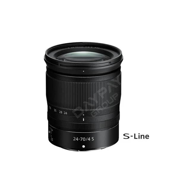 Nikon NIKKOR Z 24-70mm f/4 S 鏡頭正面與變焦環特寫
