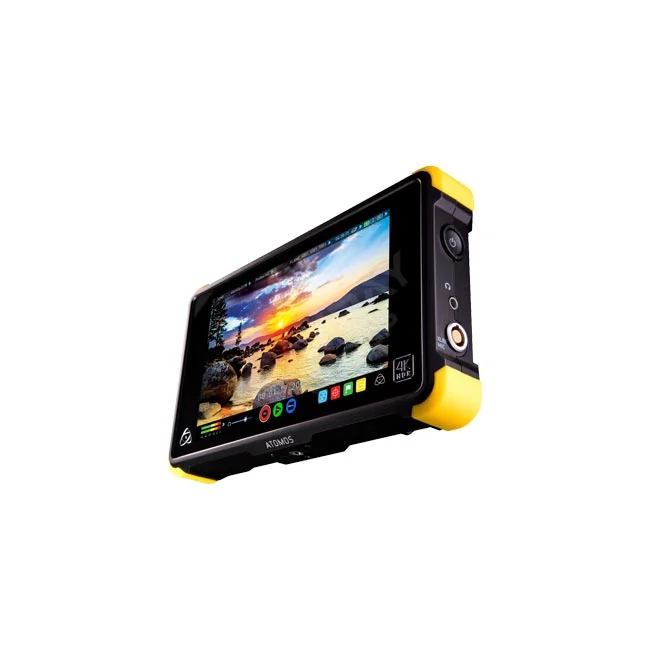 Atomos Shogun Flame 正面螢幕與側邊按鍵介面