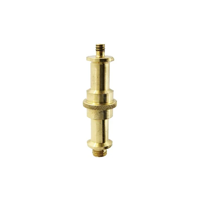 Kupo Universal 16mm Light Stud 轉接件本體與兩端螺牙及中心滾花設計細節