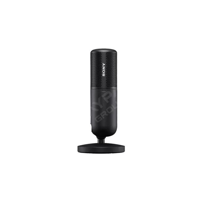Sony ECM-S1 無線串流麥克風正面外觀與桌上支架