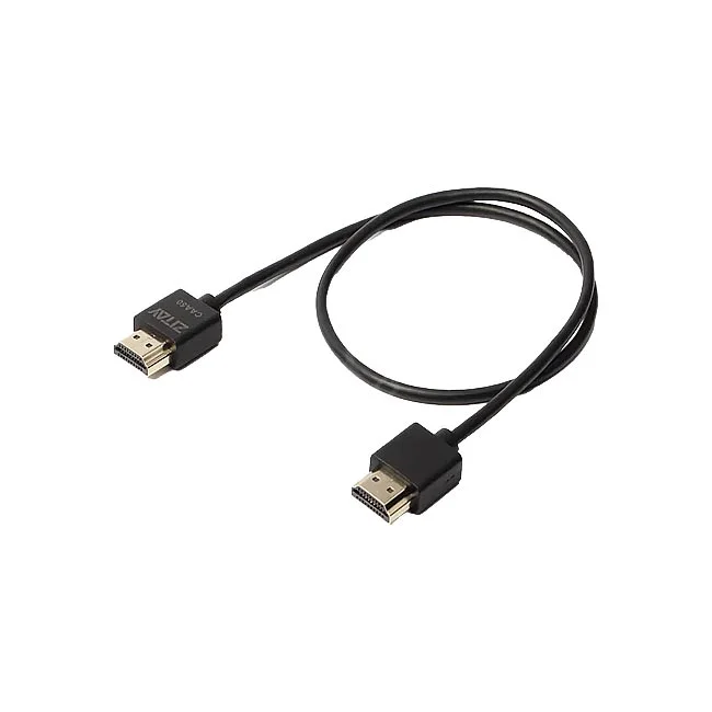 Zitay HDMI Type A to Type A 傳輸線外觀，展示標準 HDMI 接頭與極細柔軟線材，提供日付租賃 DAYPAY RENTAL 相機租賃與器材出租服務