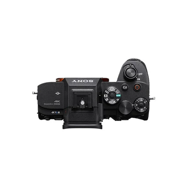 Sony A7S3 機身頂部操作按鍵與熱靴
