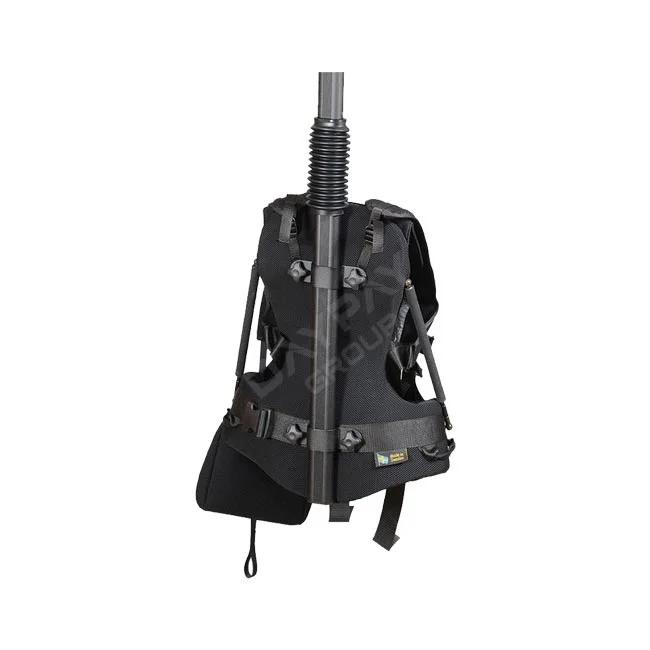 Easyrig Cinema 3 700N 背心與支撐桿背面結構