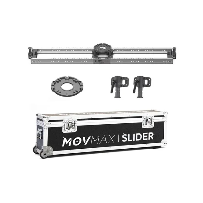Movmax Slider 90cm 滑軌本體、配件與專用保護箱