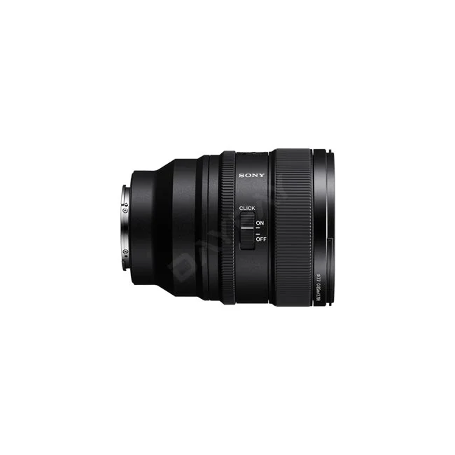 Sony FE 85mm F1.4 GM II 鏡身側面光圈刻度聲音開關與操作按鍵