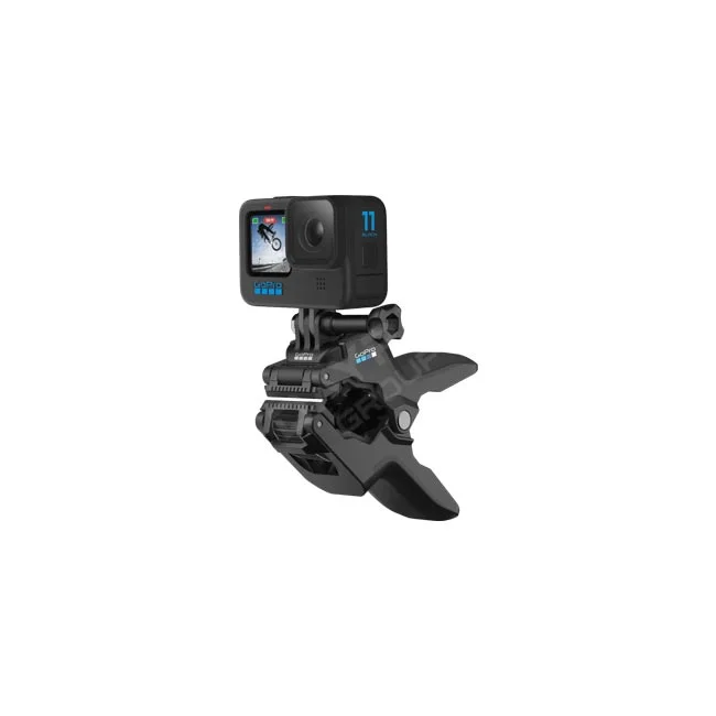 GoPro Jaws 軟管鯊魚夾安裝運動相機正面特寫