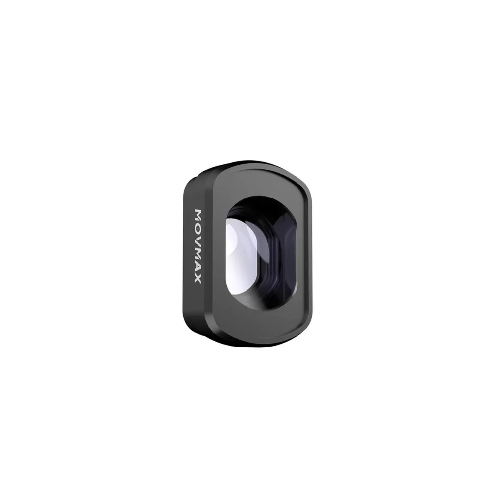 Movmax Pocket 3 Wide Angle Lens 黑色磁吸式 0.72X 廣角附加鏡頭正面細節