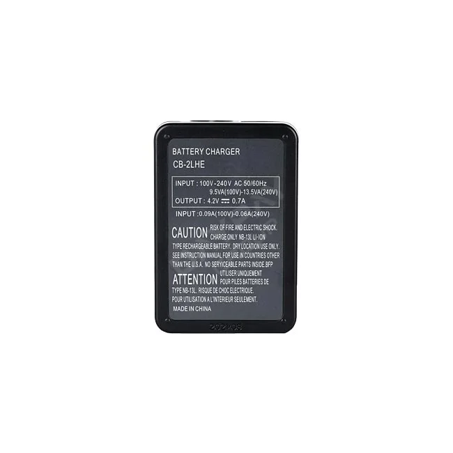 Canon CB-2LHT 充電器背面規格標示與注意事項