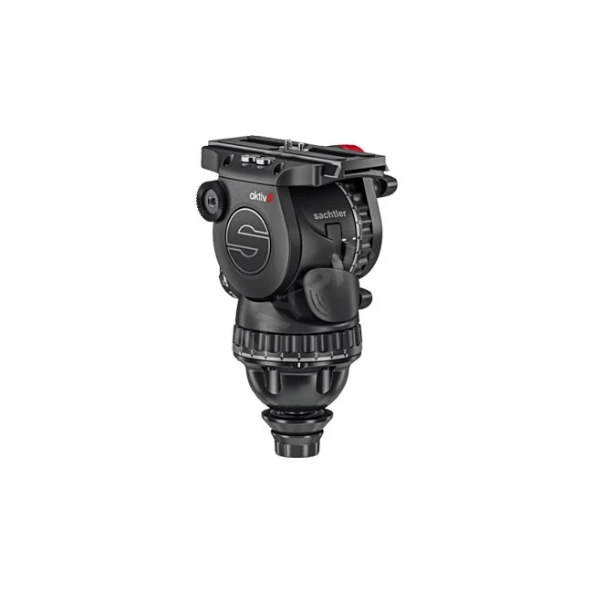 Sachtler aktiv8 油壓雲台側邊與操作介面外觀