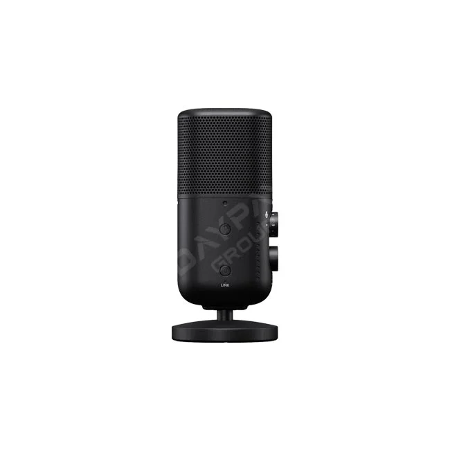 Sony ECM-S1 無線串流麥克風正面按鍵與音量旋鈕細節