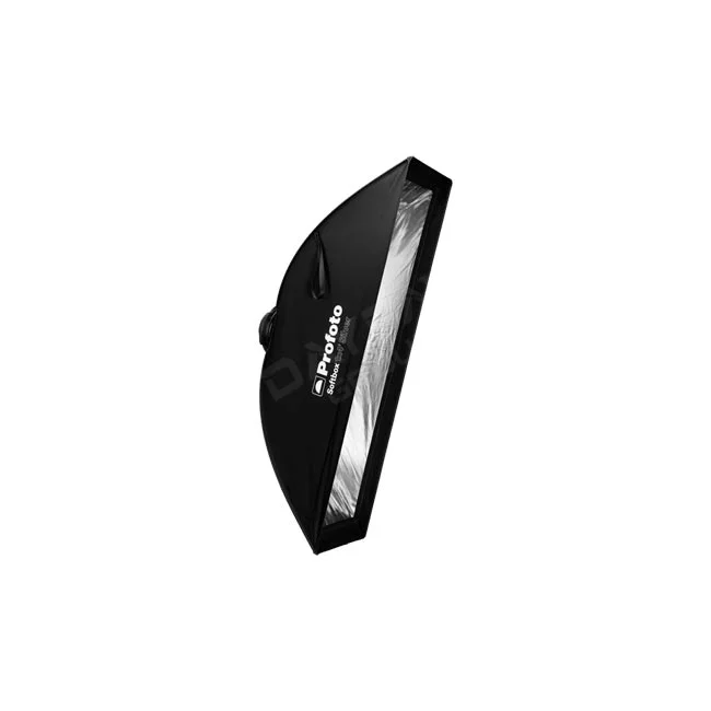 Profoto Softbox 1x4' (30x120cm) Silver 側面外觀與銀色內層