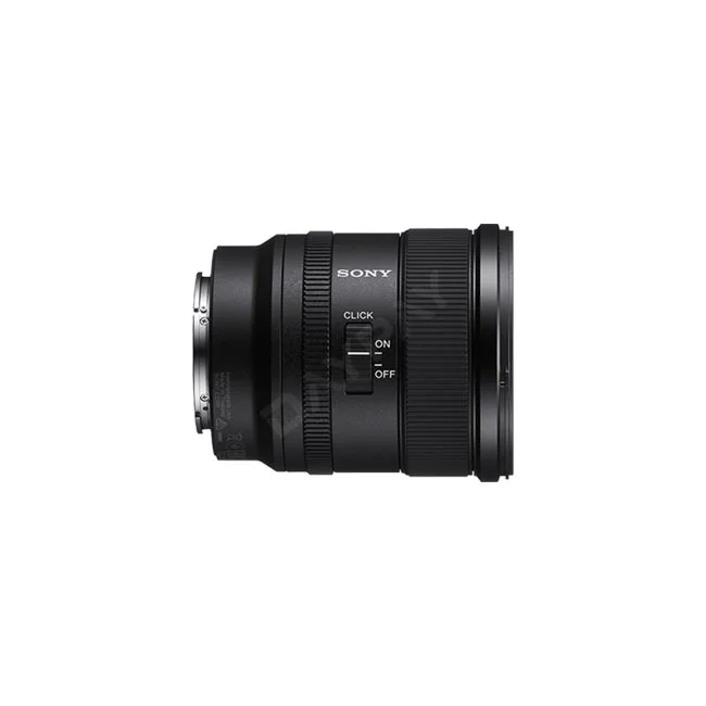 Sony FE 20mm 1.8 G 鏡身側邊光圈環與無聲開關細節