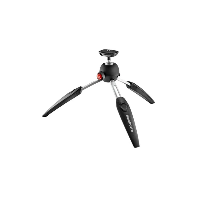 Manfrotto PIXI EVO tripod 桌面型三腳架正面與球形雲台