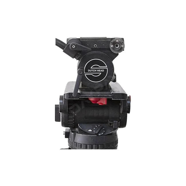 Sachtler Dutch Head 正面特寫與操控把手
