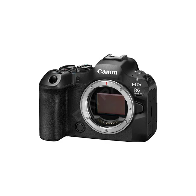 日付租賃 DAYPAY RENTAL 提供 Canon EOS R8 相機出租與器材出租服務,此圖片顯示相機正面特寫與鏡頭接環部位。