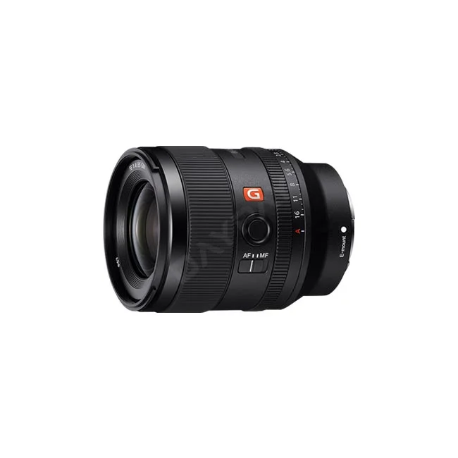 Sony FE 35mm F1.4 GM 鏡身側邊操作按鍵與光圈環