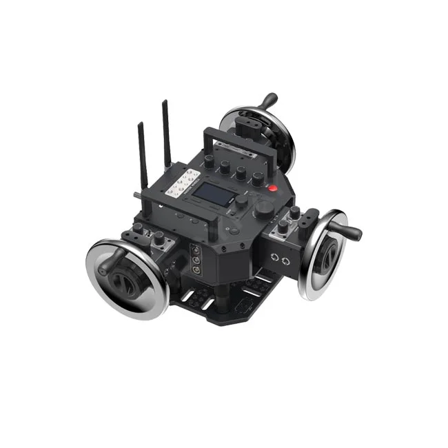 DJI Master Wheels 正面控制面板、螢幕與三軸搖輪配置