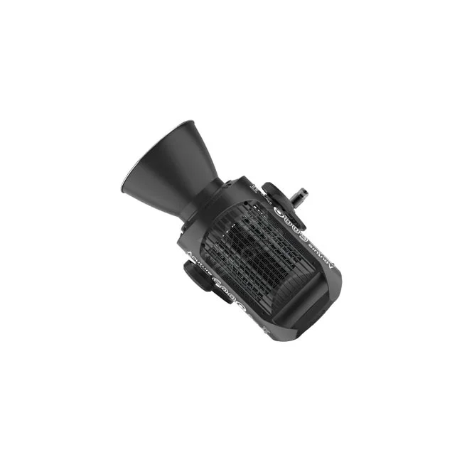 Aputure LS 600c Pro II 燈頭與標準罩側視角度