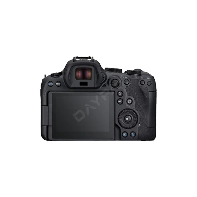 Canon EOS R6 Mark II 相機背面操作介面與螢幕特寫,提供高品質相機出租與器材出租服務,來自日付租賃 DAYPAY RENTAL。