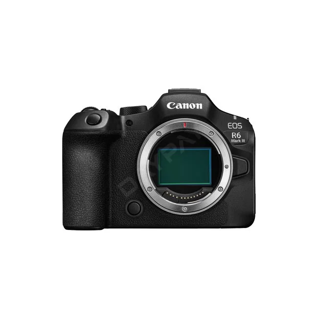提供 Canon EOS R8 相機出租與器材出租服務，正面機身特寫展示全片幅感光元件與鏡頭接環，歡迎至日付租賃 DAYPAY RENTAL 辦理相機租賃。