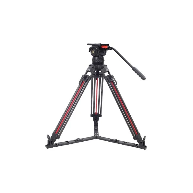 Teris TX-V12T Plus Carbon Tripod 碳纖維油壓腳架套組正面