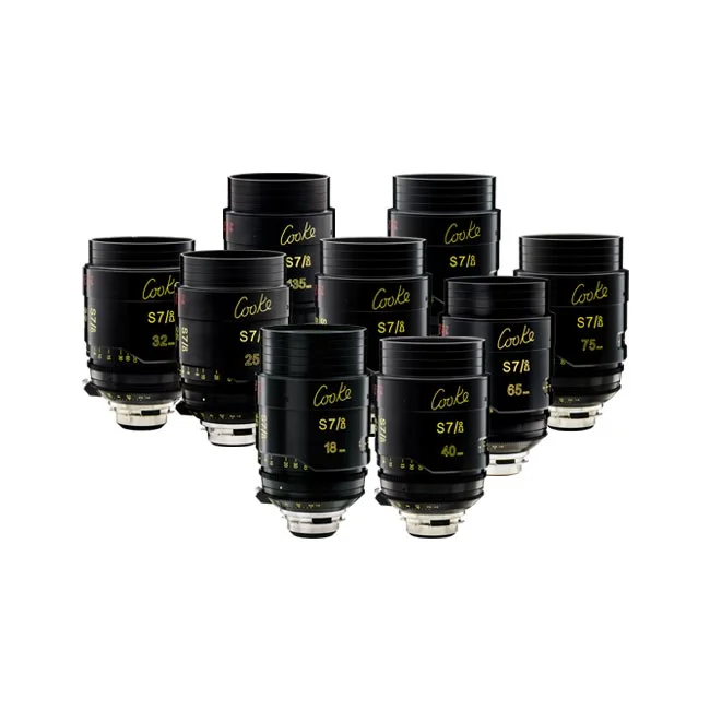 Cooke S7/i T2 定焦電影鏡頭群全系列鏡頭合集