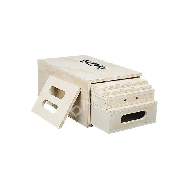 Apple Box Set 蘋果箱四件組木箱側放特寫