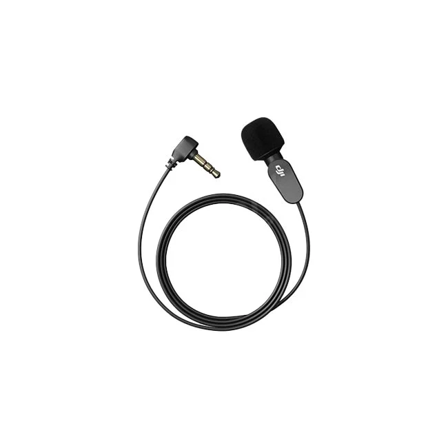 DJI Lavalier Mic 領夾式收音麥克風含防風海綿罩與 3.5mm 接頭