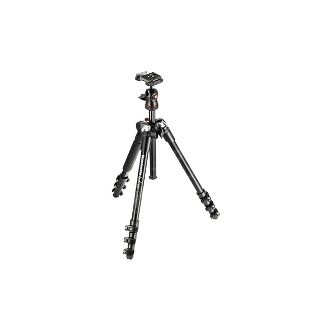 Manfrotto MKBFR1A4B-BH Travel Tripod 三腳架正面全貌